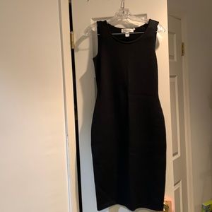 ST. JOHN black knit dress size 2-4. Brand new with tags. Classic knit